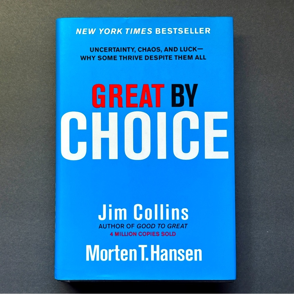 Great by Choice by Jim Collins | Business | Hardcover Book